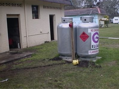 Gas (better than diesel)